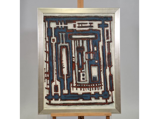 Diverse wanddecoratie, o.a. j.v. rossum - afbeelding 1 van  6