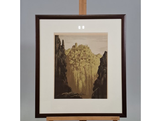 Diverse wanddecoratie, o.a. j.v. rossum - afbeelding 4 van  6