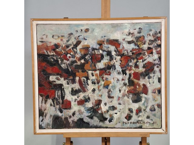 Diverse wanddecoratie, o.a. j.v. rossum - afbeelding 5 van  6