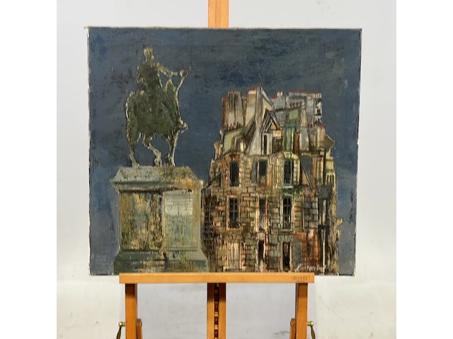 Diverse wanddecoratie, o.a. m. dagnelie, j. burgerhoudt en g. princes - afbeelding 5 van  6