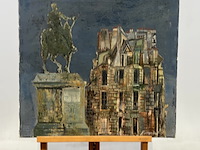 Diverse wanddecoratie, o.a. m. dagnelie, j. burgerhoudt en g. princes - afbeelding 5 van  6