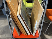 Diverse wanddecoratie, o.a. m. dagnelie, j. burgerhoudt en g. princes - afbeelding 6 van  6