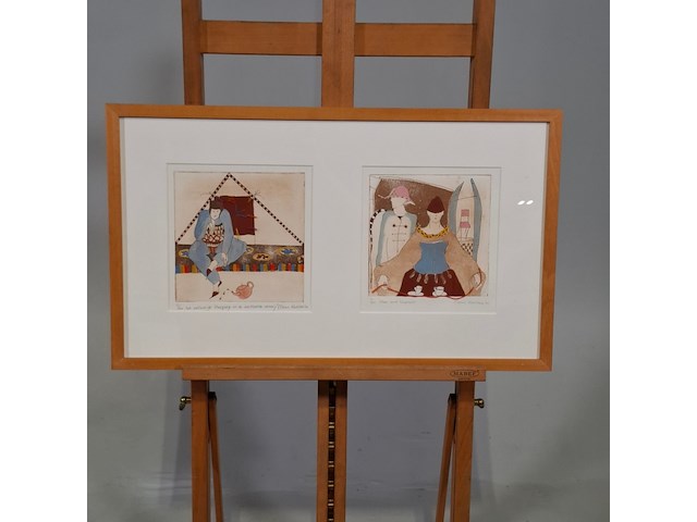 Diverse wanddecoratie, o.a. m. karthaus - afbeelding 4 van  15