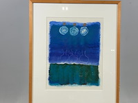 Diverse wanddecoratie, o.a. r. schotman, j v.d. berg en tineke looman - afbeelding 4 van  5