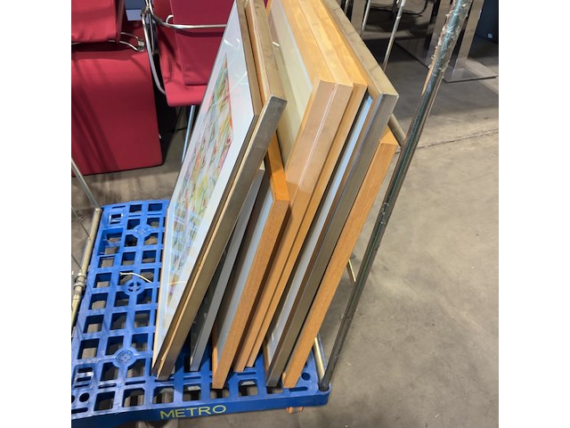 Diverse wanddecoratie, o.a. w.e, compier en h huijsman - afbeelding 6 van  6