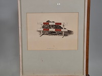 Diverse wanddecoratie, o.a. w.j.m. bink - afbeelding 2 van  6