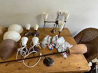 Diverse wandverlichting albast - afbeelding 3 van  3