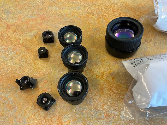 Diverse warmtebeeldlenzen - afbeelding 2 van  4