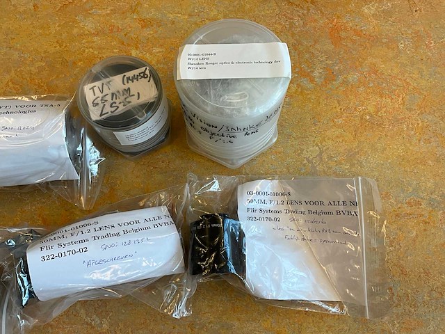 Diverse warmtebeeldlenzen - afbeelding 4 van  4
