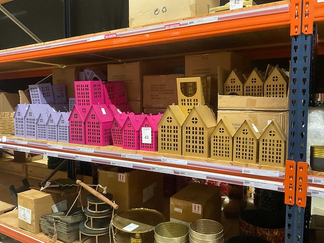 Diverse waxine-huisjes - afbeelding 1 van  8