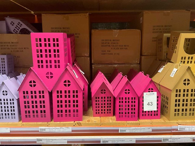 Diverse waxine-huisjes - afbeelding 4 van  8