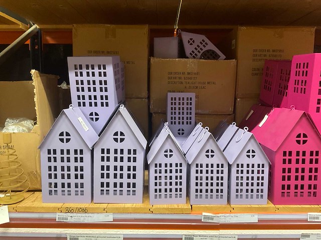 Diverse waxine-huisjes - afbeelding 5 van  8