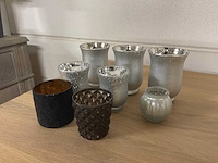 Diverse waxinelichthouder (8x) - afbeelding 4 van  8