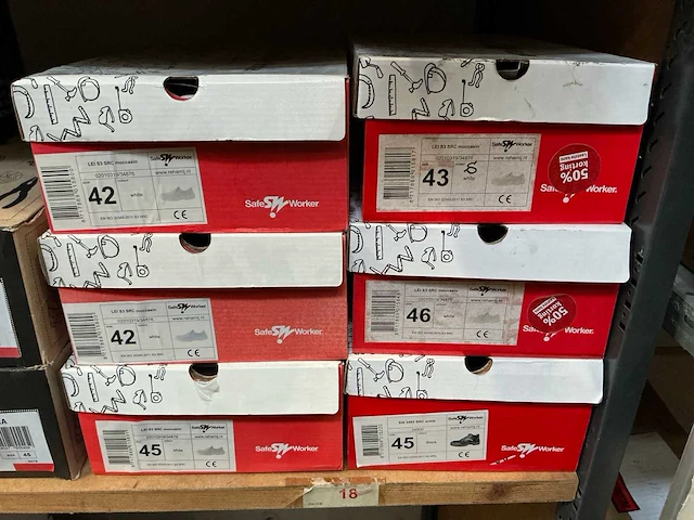 Diverse werkschoenen (11 paar) - afbeelding 8 van  11
