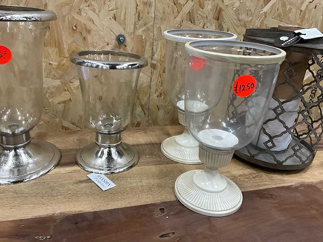 Diverse windlichten (6x) - afbeelding 4 van  4