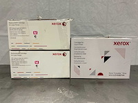 Diverse xerox inkt cartridge (3x) - afbeelding 1 van  2