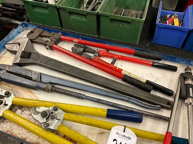 Diverse zware handgereedschapen (7x) - afbeelding 4 van  8