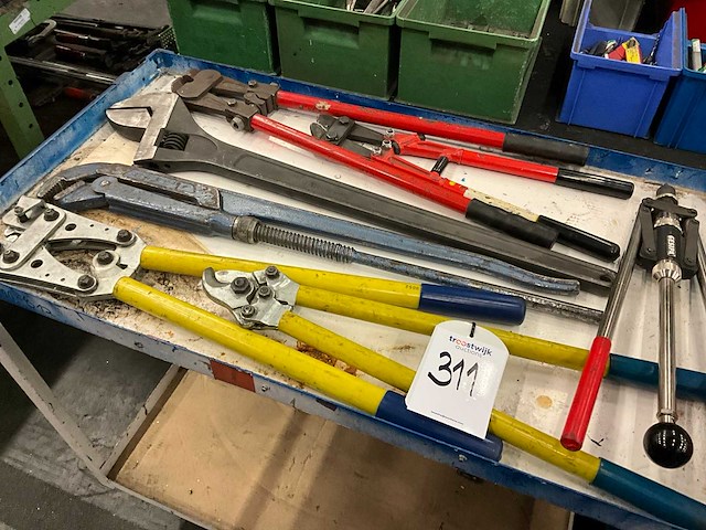 Diverse zware handgereedschapen (7x) - afbeelding 5 van  8