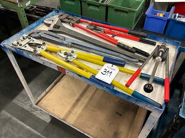 Diverse zware handgereedschapen (7x) - afbeelding 6 van  8