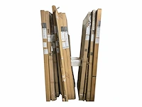 Diversen douche glas platen antikalk behandeld (11x)