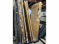 Diversen douche glas platen antikalk behandeld (16x)