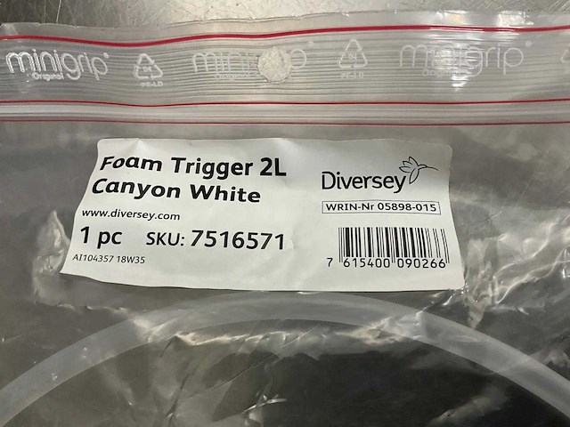 Diversey - canyon white 2l - foam trigger (10x) - afbeelding 3 van  3