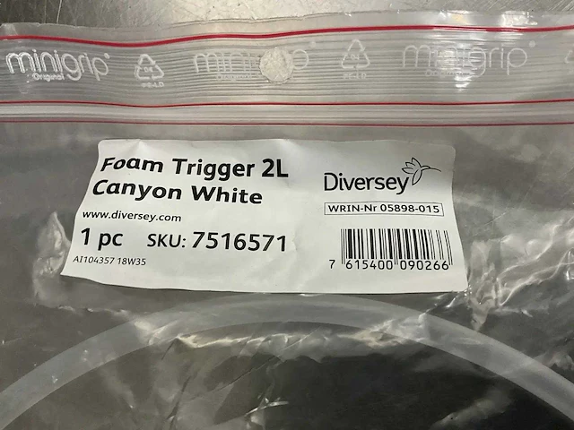 Diversey - canyon white 2l - foam trigger (20x) - afbeelding 3 van  3