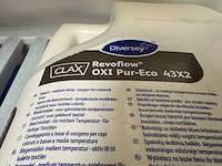 Diversey - clax revoflow oxi pur-eco - fles bleekmiddel voor gekleurd textiel (5x) - afbeelding 3 van  3