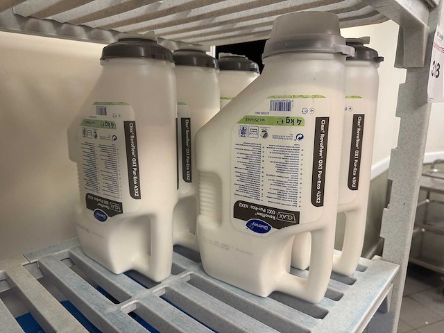 Diversey - clax revoflow oxi pur-eco - fles bleekmiddel voor gekleurd textiel (5x) - afbeelding 1 van  3