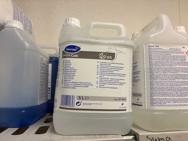 Diversey - suma calc - fles ontkalker (5x) - afbeelding 1 van  1