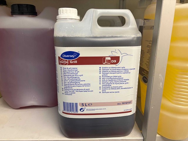 Diversey - suma grill - fles oven- en grillreiniger (3x) - afbeelding 1 van  1