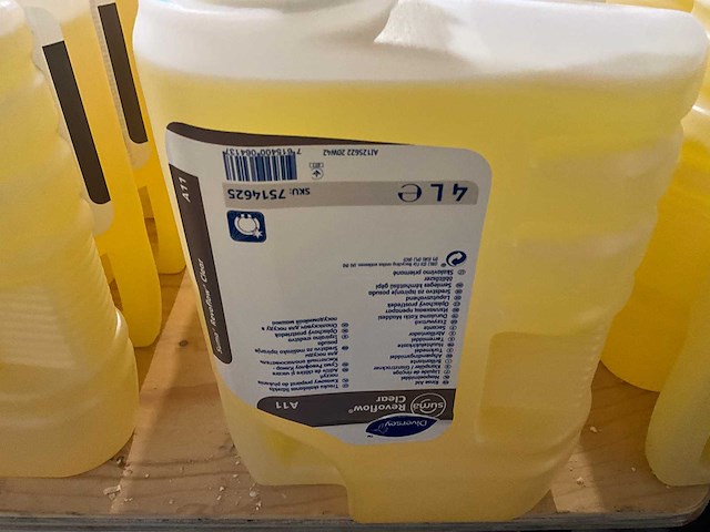 Diversey - suma revoflow clear - fles naspoelmiddel (8x) - afbeelding 2 van  2