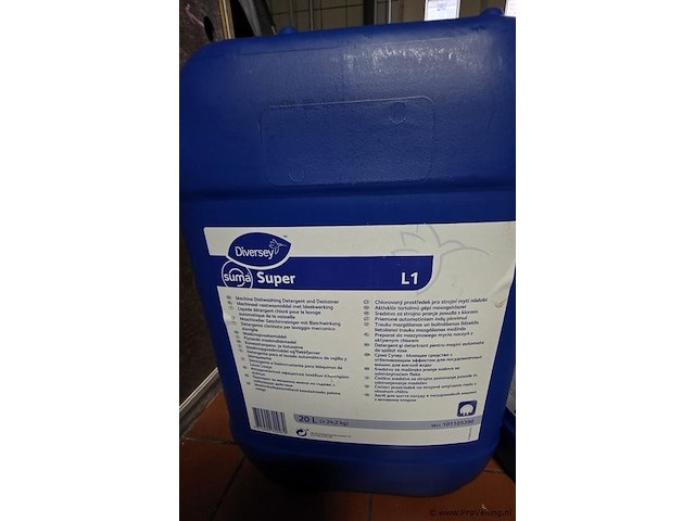 Diversey suma super machinaal vaatwasmiddel - afbeelding 2 van  2