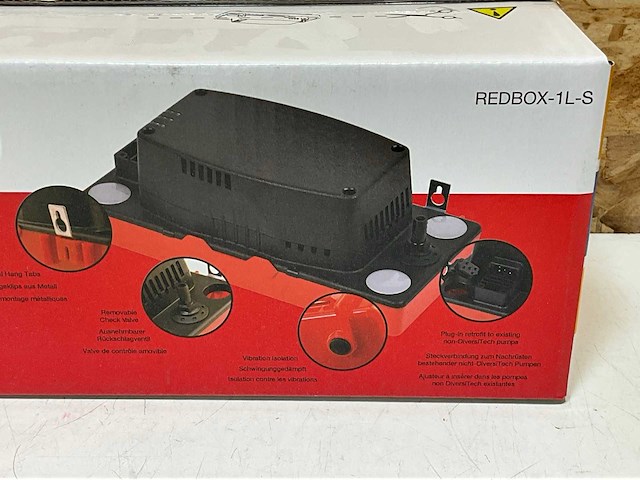 Diversitech tankpomp redbox-1l-s 1ltr. 280 lpu 5,1 h - afbeelding 3 van  6
