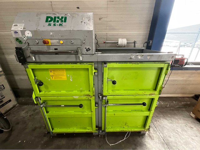 Dixi 5s-k - papierpers - balenpers 2 kamers - perskracht 6 ton - afbeelding 4 van  12