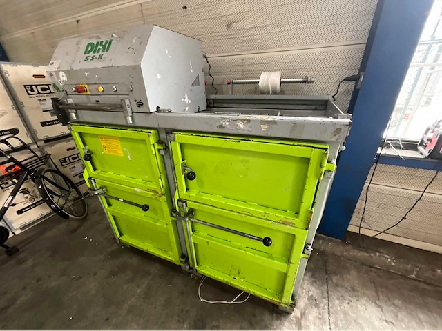 Dixi 5s-k - papierpers - balenpers 2 kamers - perskracht 6 ton - afbeelding 5 van  12