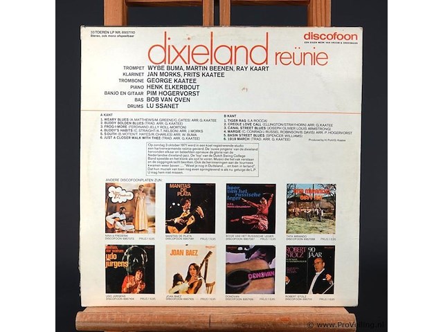 Dixieland reünie uit 1971 - afbeelding 2 van  5