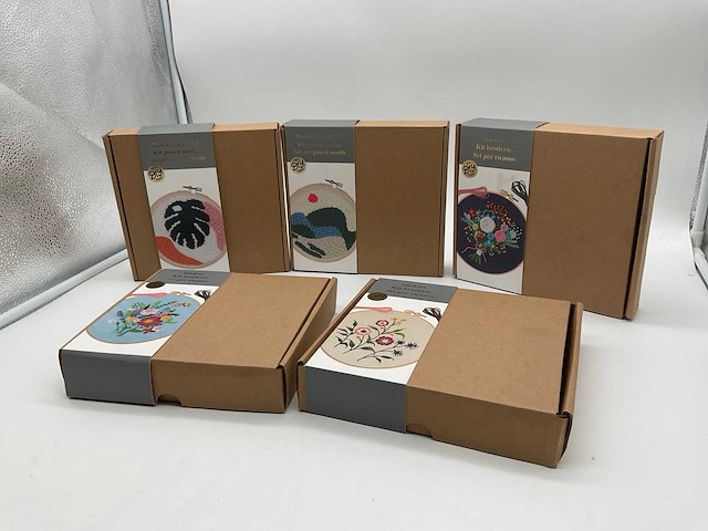 Diy borduurset (96x) - afbeelding 1 van  8