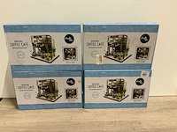 Diy coffee cafe miniature (4x)
