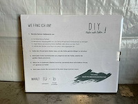 Diy malen nach zahlen schilderen-op-nummer (4x) - afbeelding 3 van  4