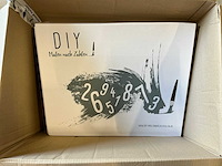 Diy malen nach zahlen schilderen-op-nummer (4x) - afbeelding 4 van  4