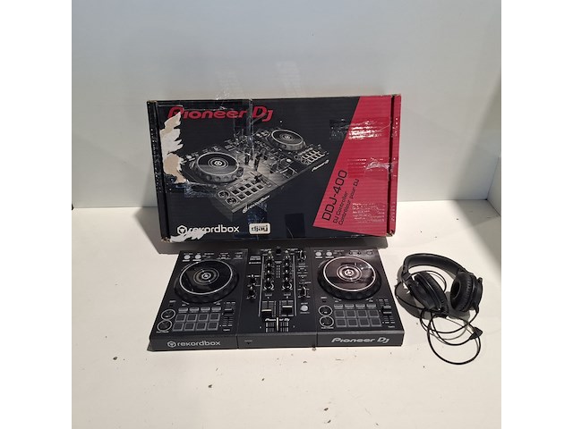 Dj-controller met koptelefoon, pioneer, ddj-400 | hdj-cue 1 - afbeelding 1 van  22