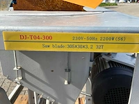 Dj-t04-300 afkortcirkelzaagmachine - afbeelding 5 van  8