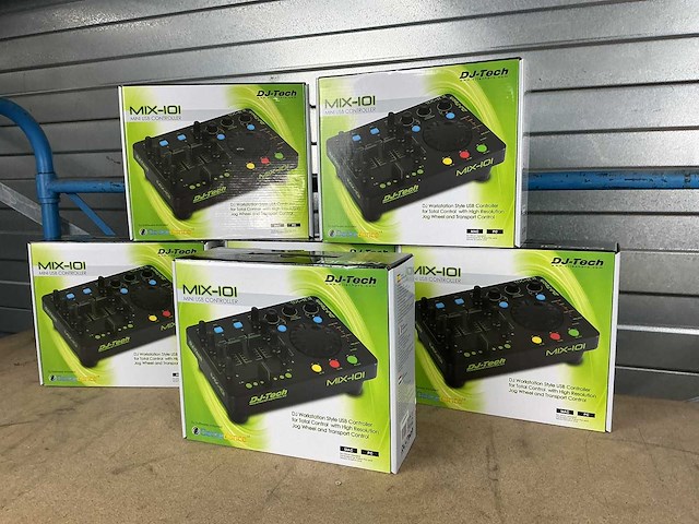 Dj-tech - mix-110 - various audio equipment (6x) - afbeelding 1 van  7