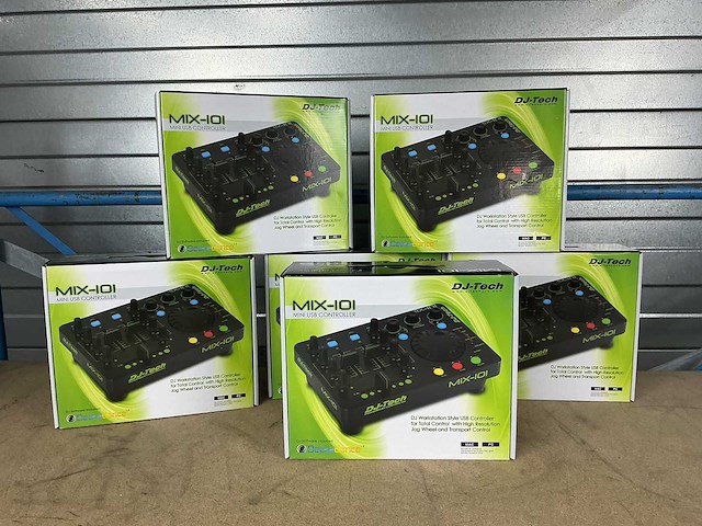 Dj-tech - mix-110 - various audio equipment (6x) - afbeelding 2 van  7