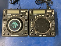 Dj-tech usolo-e tabletop usb speler (2x) - afbeelding 2 van  3