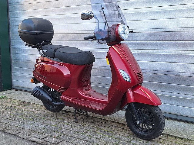Djjd cashmere 45 km bromscooter 4takt - afbeelding 4 van  4