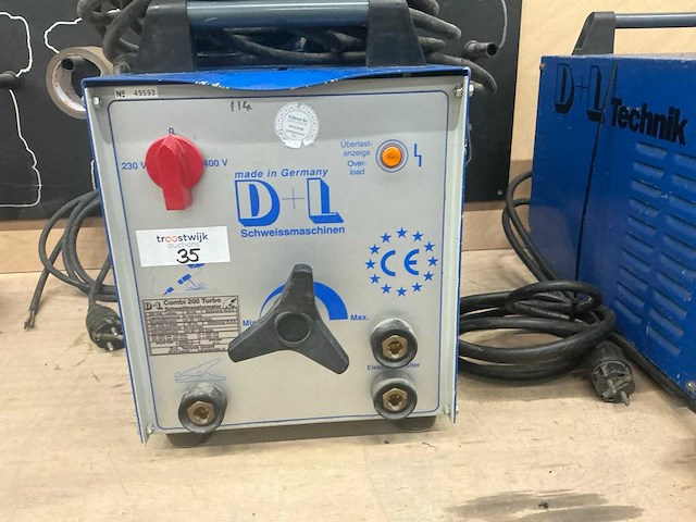 D+l combi 200 turbo lastransformator - afbeelding 3 van  4