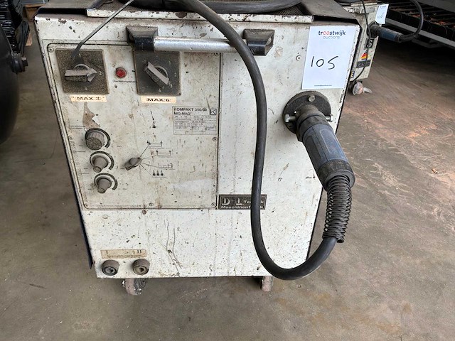D+l technik kompakt 350/60 mig-mag lasapparaat - afbeelding 6 van  7