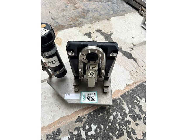 Dl25-tl - diaphragm pump on trolly - afbeelding 4 van  4
